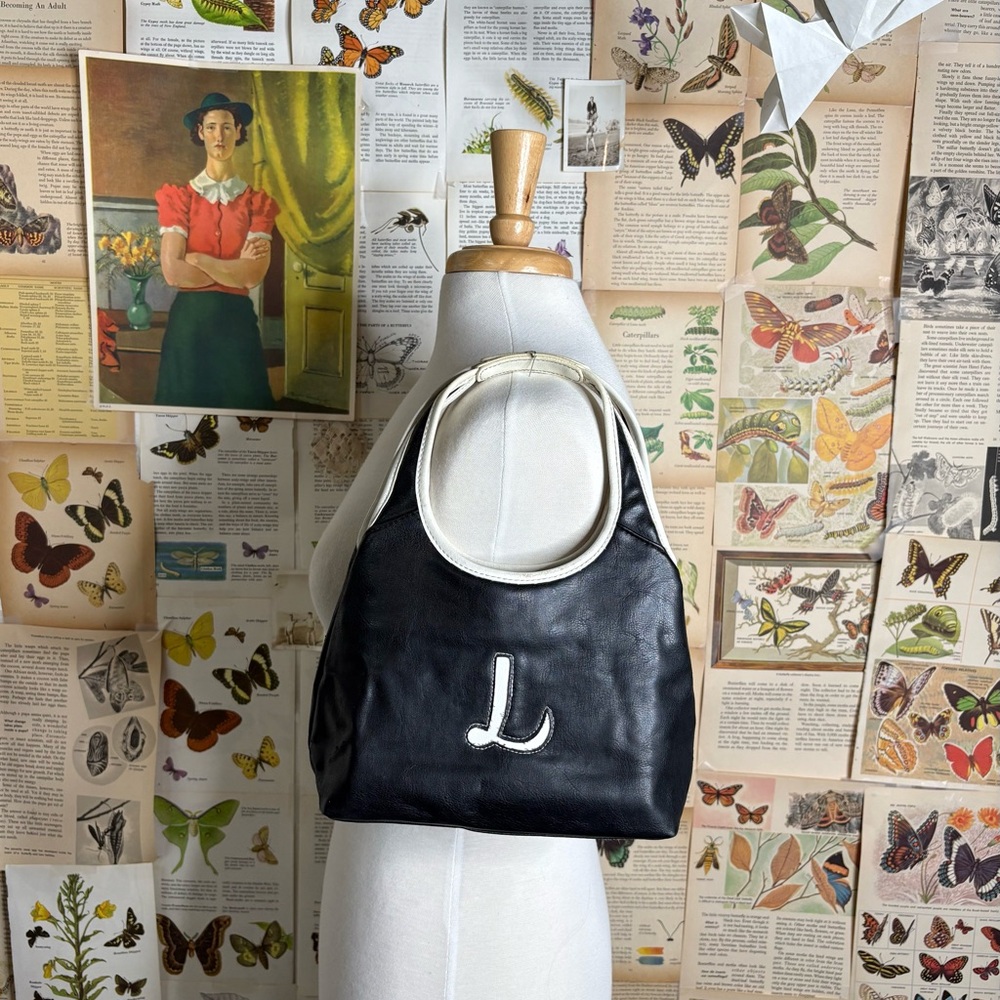 Y2K Black L purse AND L pink star wallet